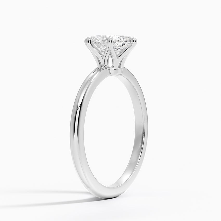 Esme 1.8mm Ring Platinum Oval Engagement Ring