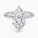 Esme 1.8mm Ring Platinum Marquise Engagement Ring