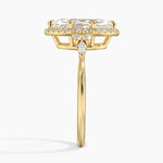 Nadia Halo Diamond Ring (1/4 ct. tw.) Yellow Gold 18k Marquise Engagement Ring