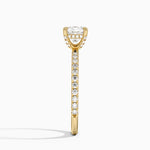 Sonora Perfect Fit Diamond Ring (1/3 ct. tw.) Yellow Gold 18k Cushion Engagement Ring