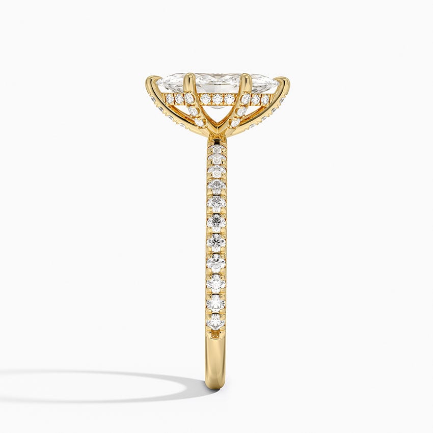 Sonora Perfect Fit Diamond Ring (1/3 ct. tw.) Yellow Gold 18k Marquise Engagement Ring