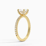 Sonora Perfect Fit Diamond Ring (1/3 ct. tw.) Yellow Gold 18k Princess Engagement Ring
