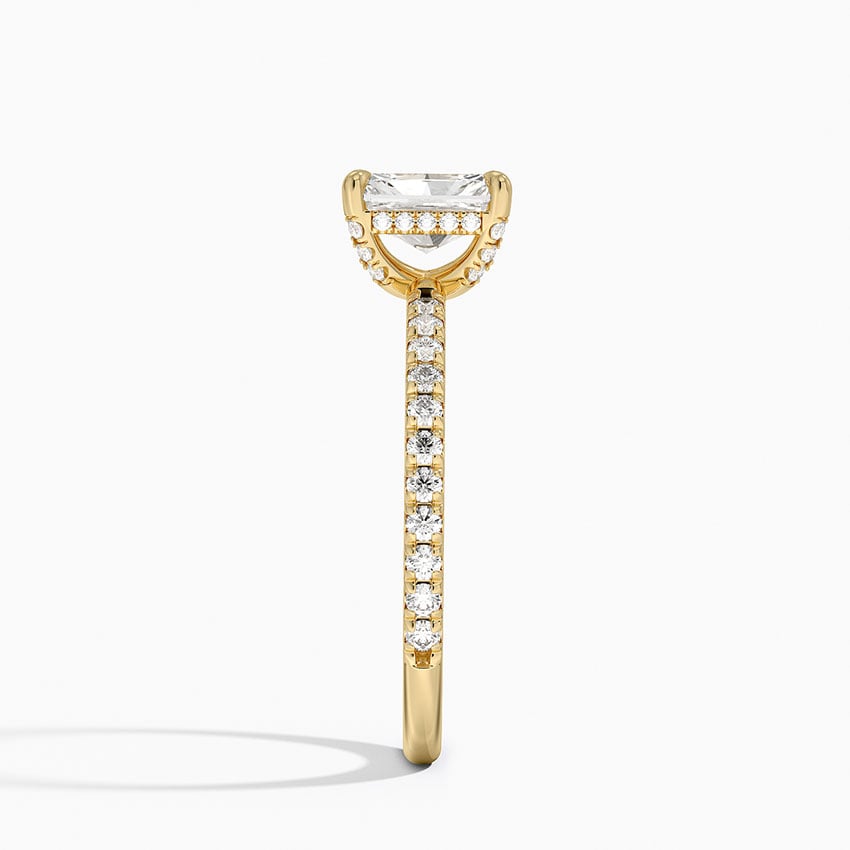 Sonora Perfect Fit Diamond Ring (1/3 ct. tw.) Yellow Gold 18k Radiant Engagement Ring