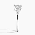 Cleo Five Stone Diamond Ring Platinum Heart Engagement Ring