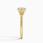 Elodie 1.8mm Solitaire Ring Yellow Gold 18k Princess Engagement Ring