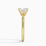 Elodie 1.8mm Solitaire Ring Yellow Gold 18k Radiant Engagement Ring