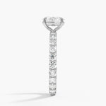 Perfect Fit Eternity Diamond Ring (1 1/3 ct. tw.) Platinum Oval Engagement Ring