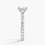 Perfect Fit Eternity Diamond Ring (1 1/3 ct. tw.) Platinum Radiant Engagement Ring