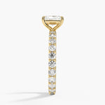 Perfect Fit Eternity Diamond Ring (1 1/3 ct. tw.) Yellow Gold 18k Radiant Engagement Ring