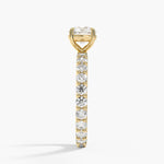 Perfect Fit Eternity Diamond Ring (1 1/3 ct. tw.) Yellow Gold 18k Round Engagement Ring