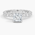 Perfect Fit Eternity Diamond Ring (1 1/3 ct. tw.) Platinum Princess Engagement Ring