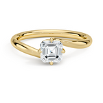 Atelier Solitaire Engagement Ring 18K Yellow Gold AS