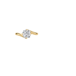 Atelier Solitaire Engagement Ring 18K Yellow Gold CU