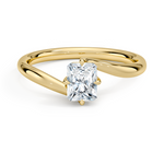 Atelier Solitaire Engagement Ring 18K Yellow Gold RA