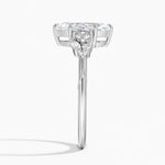 Camellia Three Stone Diamond Ring (1/3 ct. tw.) Platinum Marquise Engagement Ring