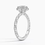 Nova Halo Diamond Ring (1/2 ct. tw.) Platinum Round Engagement Ring