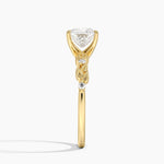 Briar Diamond Ring Yellow Gold 18k Princess Engagement Ring