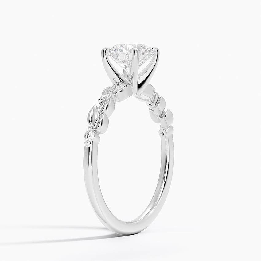 Briar Diamond Ring Platinum Round Engagement Ring