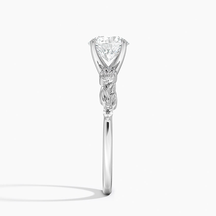 Briar Diamond Ring Platinum Round Engagement Ring