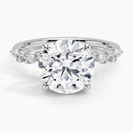 Briar Diamond Ring Platinum Round Engagement Ring