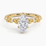 Briar Diamond Ring Yellow Gold 18k Marquise Engagement Ring
