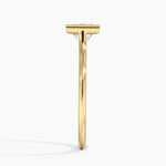 Margot Bezel Ring Yellow Gold 18k Princess Engagement Ring