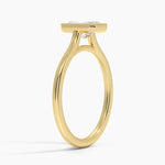 Margot Bezel Ring Yellow Gold 18k Radiant Engagement Ring