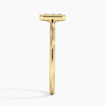 Margot Bezel Ring Yellow Gold 18k Radiant Engagement Ring