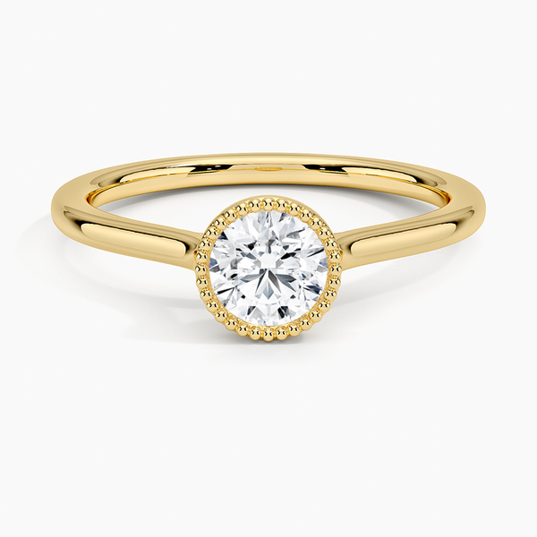 Margot Bezel Engagement Ring