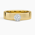 Alden Diamond Ring Yellow Gold 18k Cushion Engagement Ring