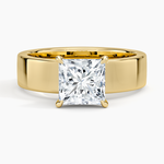 Alden Diamond Ring Yellow Gold 18k Princess Engagement Ring