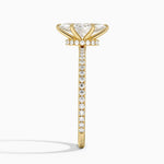 Demi Three-Quarter Coverage Diamond Ring (1/3 ct. tw.) Yellow Gold 18k Marquise Engagement Ring