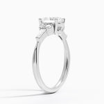 Yvonne Diamond Ring Platinum Oval Engagement Ring