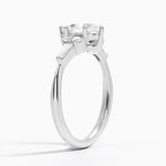 Yvonne Diamond Ring Platinum Pear Engagement Ring