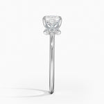 Fiore Diamond Ring Platinum Asscher Engagement Ring