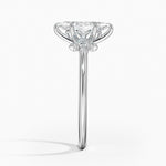 Fiore Diamond Ring Platinum Marquise Engagement Ring