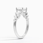 Olivetta Tapered Diamond Ring (1/2 ct. tw.) Platinum Princess Engagement Ring