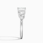 Olivetta Tapered Diamond Ring (1/2 ct. tw.) Platinum Princess Engagement Ring