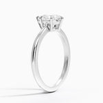 Elle Solitaire Ring Platinum Pear Engagement Ring