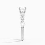 Grand Versailles Diamond Ring Platinum Asscher Engagement Ring