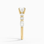 Grand Versailles Diamond Ring Yellow Gold 18k Cushion Engagement Ring