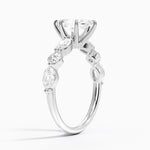 Grand Versailles Diamond Ring Platinum Marquise Engagement Ring