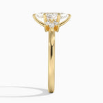 Stella Diamond Ring Yellow Gold 18k Marquise Engagement Ring