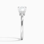 Stella Diamond Ring Platinum Princess Engagement Ring