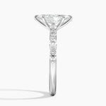 Versailles Half Coverage Diamond Ring (1/3 ct. tw.) Platinum Marquise Engagement Ring