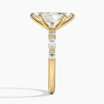Versailles Half Coverage Diamond Ring (1/3 ct. tw.) Yellow Gold 18k Marquise Engagement Ring