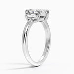 Sasha Three Stone Marquise Diamond Ring (1/3 ct. tw.) Platinum Marquise Engagement Ring