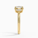 Sasha Three Stone Marquise Diamond Ring (1/3 ct. tw.) Yellow Gold 18k Oval Engagement Ring
