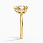 Sasha Three Stone Marquise Diamond Ring (1/3 ct. tw.) Yellow Gold 18k Pear Engagement Ring