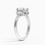 Sasha Three Stone Marquise Diamond Ring (1/3 ct. tw.) Platinum Princess Engagement Ring